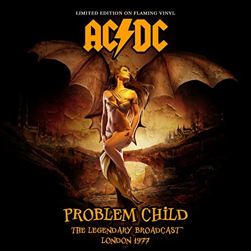 AC/DC - Problem Child - The Legendary Broadcast - London 1977 (LP | Flaming Vinyl, Import)