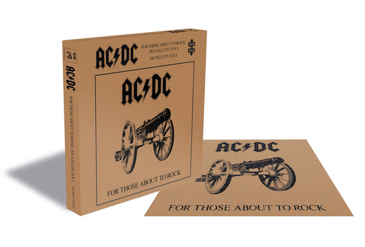 AC/DC - For Those About To Rock (500 Piece Jigsaw Puzzle)