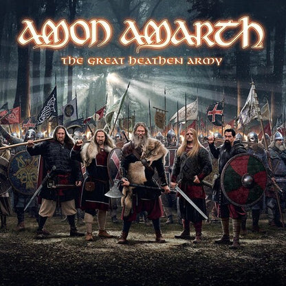 Amon Amarth The Great Heathen Army (Gatefold LP Jacket, Colored Vinyl, Blue Smoke)