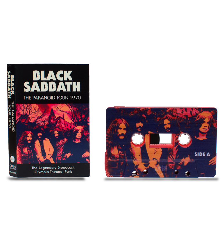 BLACK SABBATH THE PARANOID TOUR (RED SHELL)