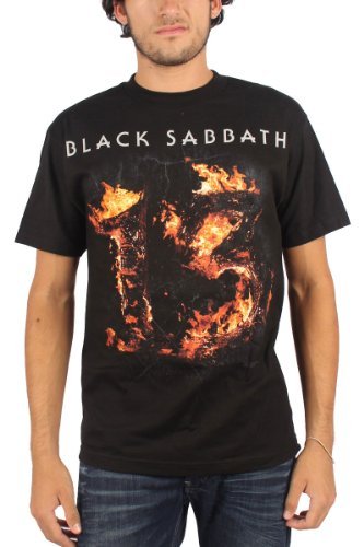 Black Sabbath Black Sabbath - Mens 13 Black T-Shirt In Charcoal, Size: X-Large, Color: Charcoal
