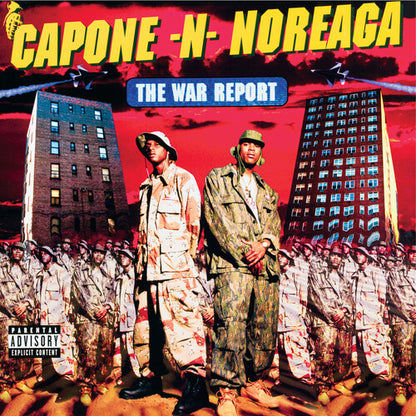 Capone-Noreaga The War Report (Clear Vinyl with Red & Blue Splatter Vinyl) [Explicit Content] (2 LP)