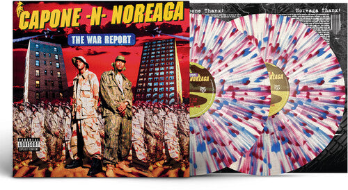 Capone-Noreaga The War Report (Clear Vinyl with Red & Blue Splatter Vinyl) [Explicit Content] (2 LP)