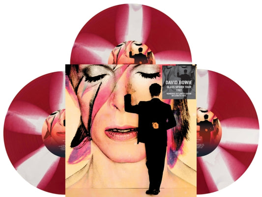 David Bowie Glass Spider Tour (Red and White Colour Vinyl)