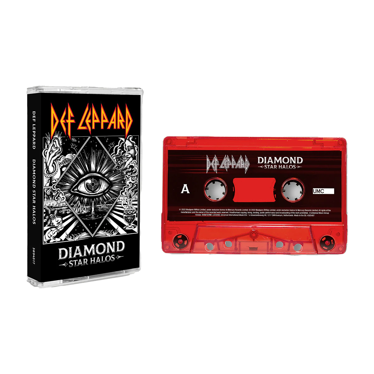 Def Leppard Diamond Star Halos [Red Cassette]