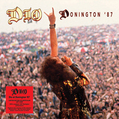 Dio Dio At Donington ‘87 (Limited Edition Digipak with Lenticular cover)