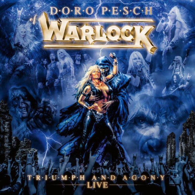 Doro Warlock - Triumph & Agony Live (Marble Blue & White Vinyl)