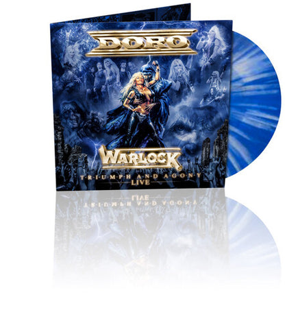 Doro Warlock - Triumph & Agony Live (Marble Blue & White Vinyl)