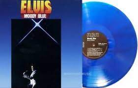 Elvis Presley Moody Blue (40th Anniversary Clear Blue Vinyl)