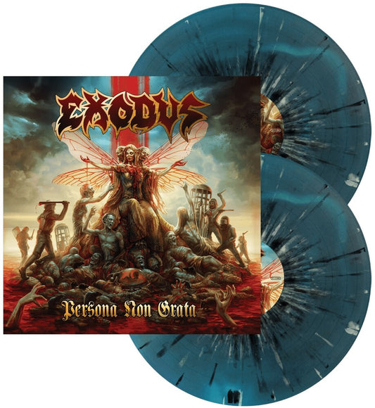 Exodus Persona Non Grata (Blue Swirl W? Bone And Black Splatter Vinyl) (2 Lp's)