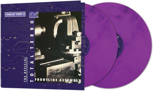 Front Line Assembly Total Terror Part II 1986/ 87 (Colored Vinyl, Purple Marbled) (2 Lp's)