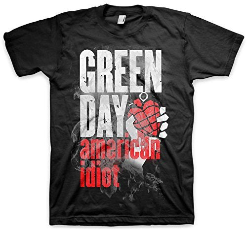 Green Day Green Day Smoke Screen T-Shirt Size Xl