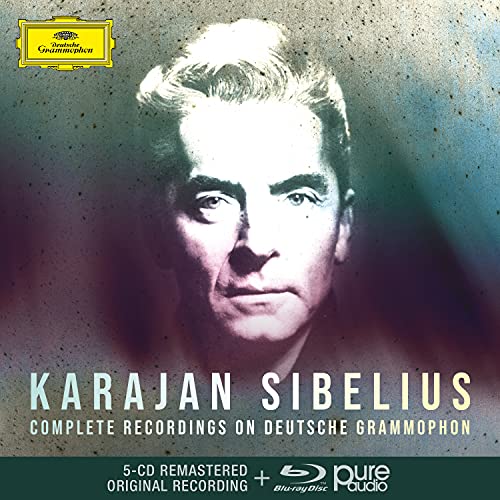 Herbert Von Karajan Complete Sibelius Recordings On DG [5 CD/Blu-ray Audio]