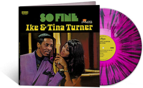 Ike & Tina Turner So Fine (Purple & Black Splatter Vinyl) (Colored Vinyl, Purple, Black, Gatefold LP Jacket, Reissue)