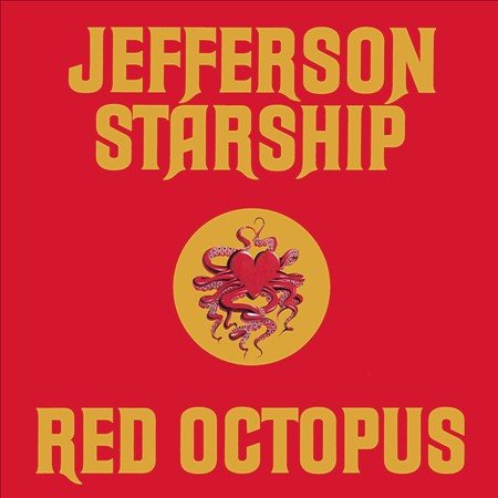 Jefferson Airplane RED OCTOPUS