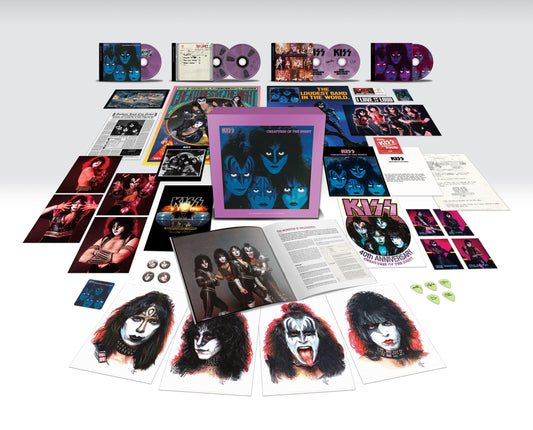 KISS Creatures Of The Night (40th Anniversary) [Super Deluxe 5 CD/Blu-ray Box Set]