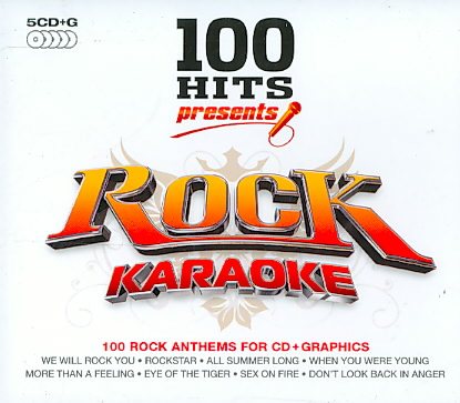 Karaoke: 100 Hits Rock / Various [import]..(united Import, 5Pc)