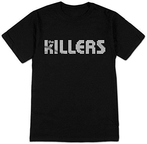 Killers Men'S Killers White Logo Shirt, Black, Large