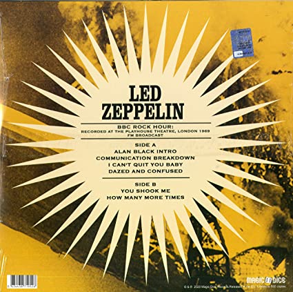 Led Zeppelin BBC Rock Hour: Recorded at the Playhouse Theatre, London 1969 [Import]