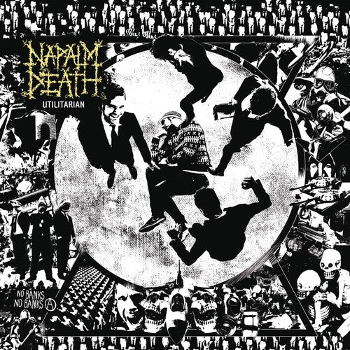 Napalm Death Utilitarian (Black LP & Booklet) [Import]