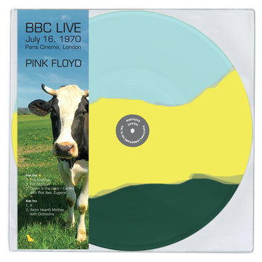 PINK FLOYD Paris Cinema. London BBC July 16. 1970 (Blue/Yellow/Green Vinyl)