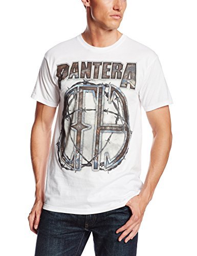 Pantera Men'S Pantara 81 T-Shirt T-Shirt, White, Large