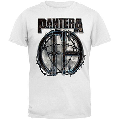 Pantera Men'S Pantara 81 T-Shirt T-Shirt, White, Medium