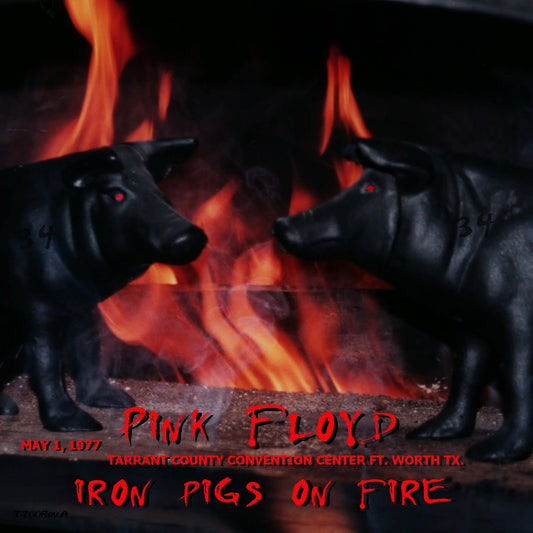 Pink Floyd Iron Pigs On Fire