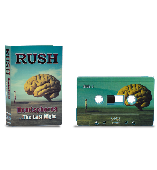 RUSH HEMISPHERES (AQUA BLUE SHELL)