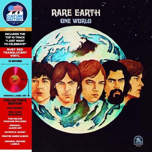 Rare Earth | One World (Red Translucent Vinyl LP)