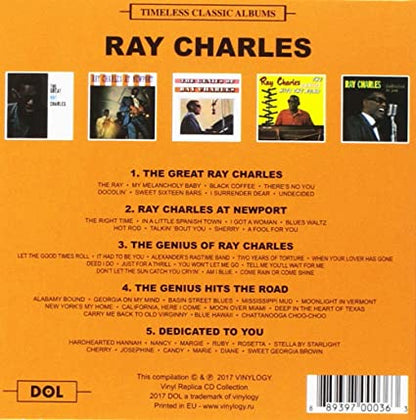 Ray Charles Timeless Classic Albums [Import] (4 Cd's)