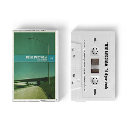 Taking Back Sunday Tell All Your Friends (20th Anniversary Edition) [White Cassette]