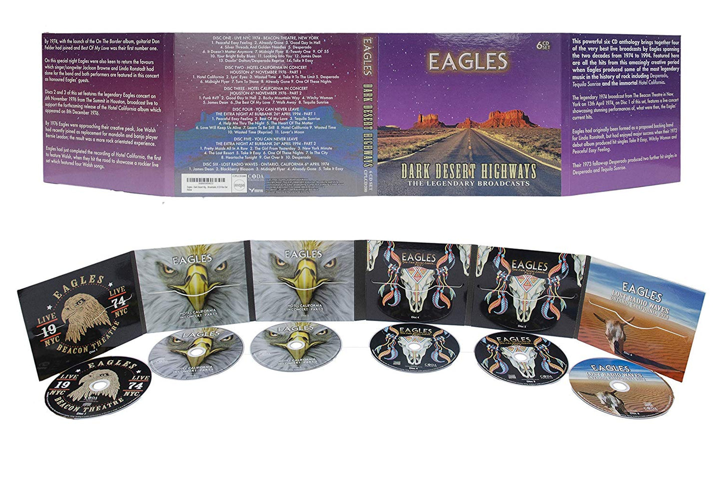 The Eagles Dark Desert Highways - The Legendary Broadcasts