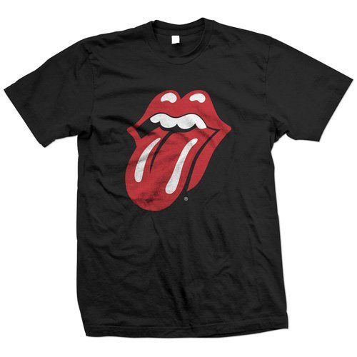 The Rolling Stones Men'S Rolling Stones-Classic Tongue T-Shirt,Black,Xx-Large