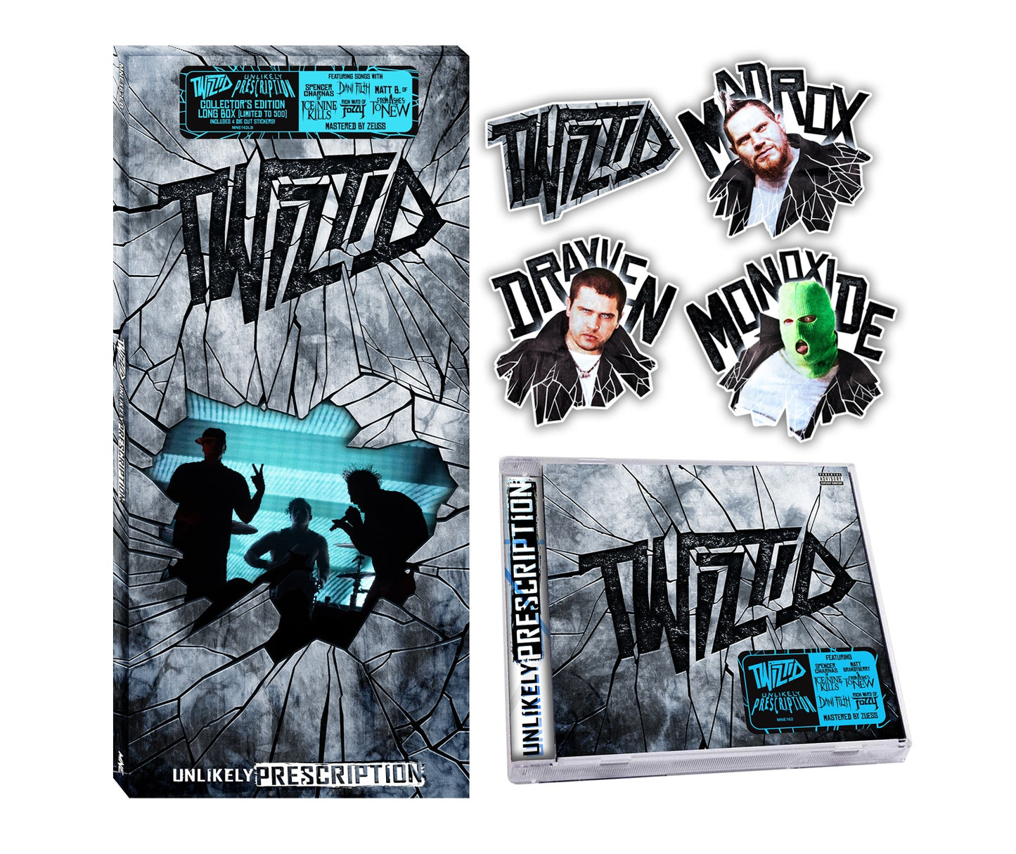 Twiztid Unlikely Prescription [Longbox CD] (Indie Exclusive)