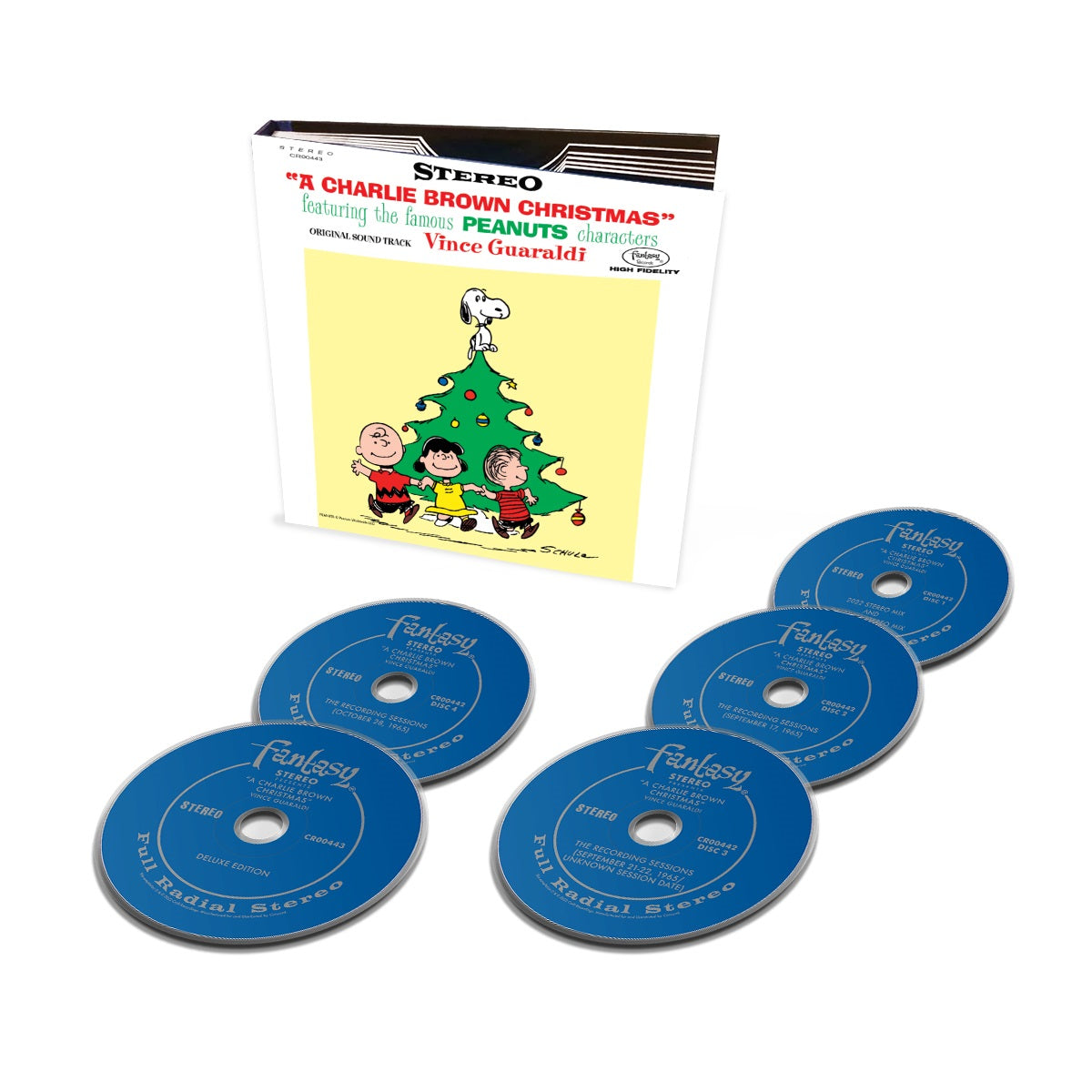 Vince Guaraldi Trio A Charlie Brown Christmas (Deluxe Edition) [4 CD/Blu-ray Box Set]