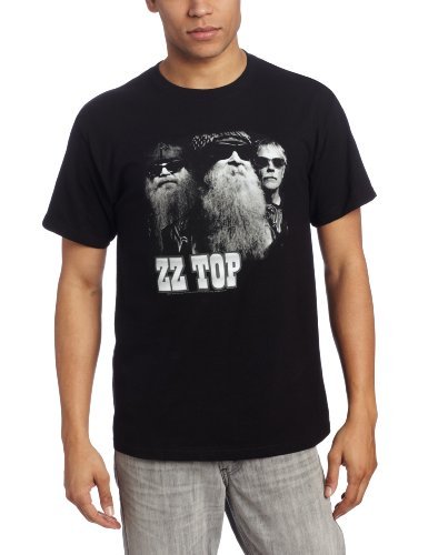 ZZ Top Zz Top Black Photo Shirt Men'S T-Shirt, Black, X-Large