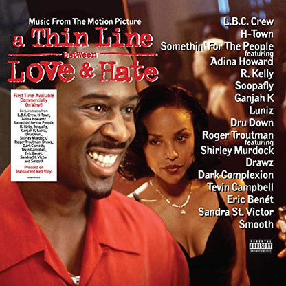 A Thin Line Between Love & Hate A Thin Line Between Love & Hate (Music from the Motion Picture) (Transparent Red)