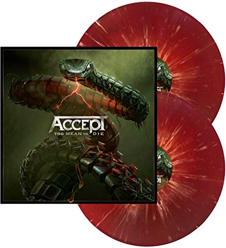 Accept Too Mean To Die (Orange In Red with White Splatter Vinyl) [2LP]