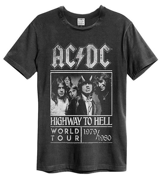 AC/DC - Highway To Hell Poster Vintage (T-Shirt | Charcoal)