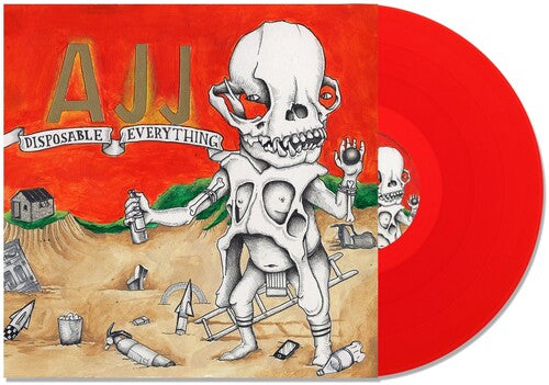 AJJ Disposable Everything [Explicit Content] (ndie Exclusive, Colored Vinyl, Red)