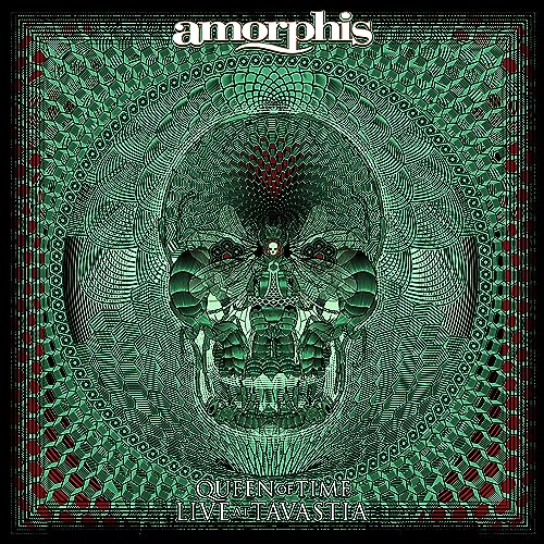 Amorphis Queen Of Time (Live At Tavastia 2021) 2LP in gatefold (green marbled) with signed insert