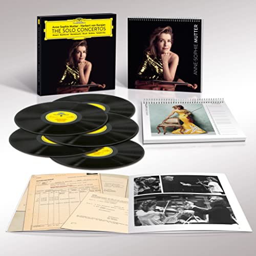 Anne-Sophie Mutter/Herbert von Karajan Anne-Sophie Mutter / Herbert von Karajan: The Solo Concertos [5 LP]