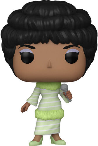 Aretha Franklin FUNKO POP! ROCKS: Aretha Franklin (Green Dress) (Vinyl Figure)