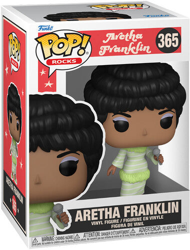 Aretha Franklin FUNKO POP! ROCKS: Aretha Franklin (Green Dress) (Vinyl Figure)