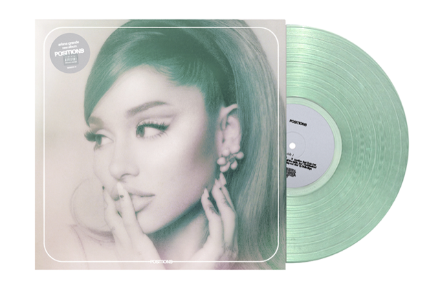 Ariana Grande Positions [Explicit Content] (COKE BOTTLE CLEAR VINYL)