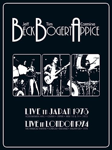 Beck, Bogert & Appice Live 1973 & 1974