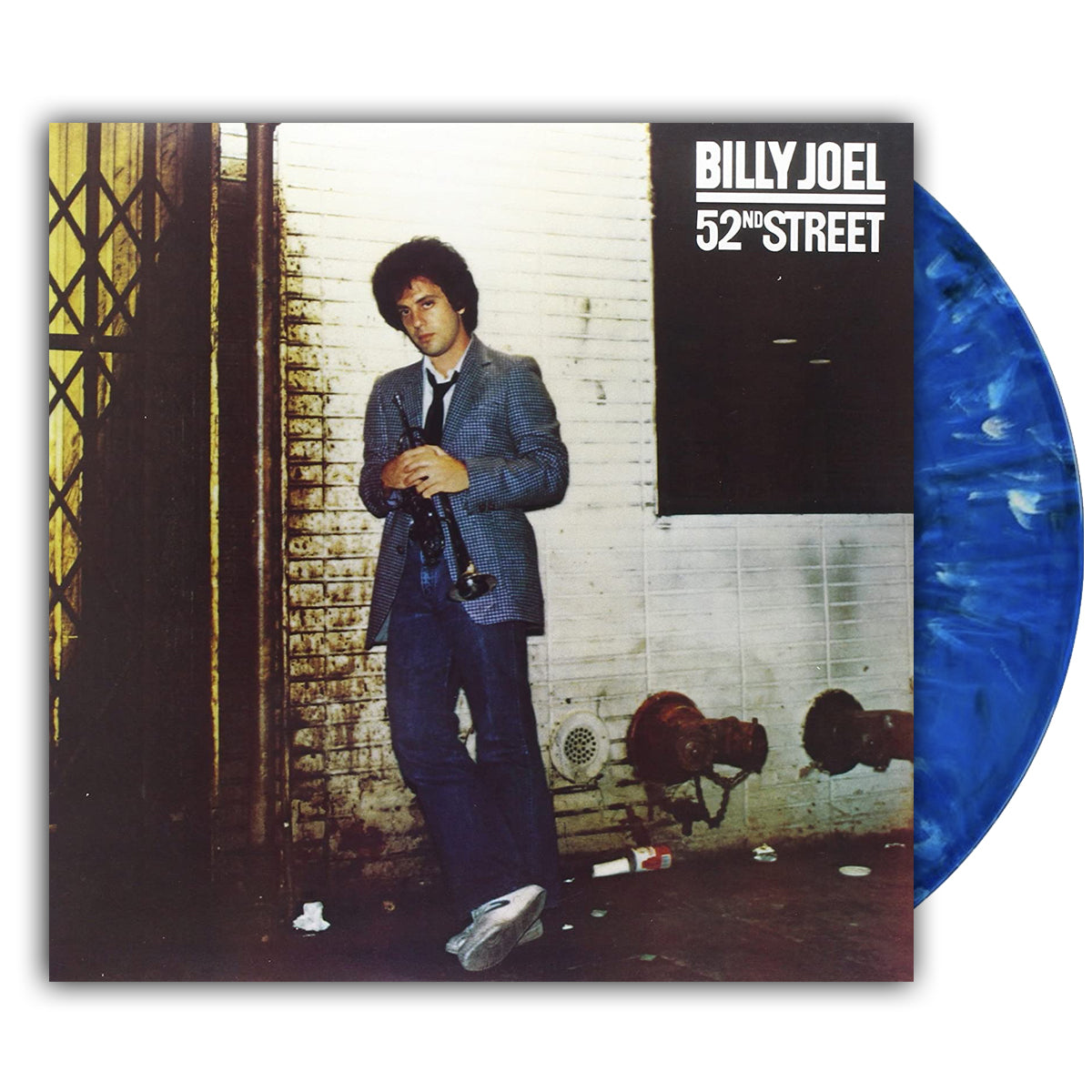 Billy Joel 52nd Street (Blue Swirl Vinyl with 12"x12" Photo Insert)