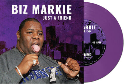 Biz Markie Just A Friend (Colored Vinyl, Purple, Remastered, Remixed) (7" Single)