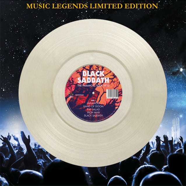 Black Sabbath The Paranoid Tour 1970 (Clear Vinyl) [Import]